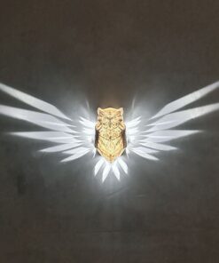 Magic owl LED wall lamp - wings shine on the wall - night owl night light wall light