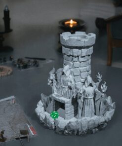 Würfelturm verrückte Zaubrerer - Mad Wizard Dice Tower