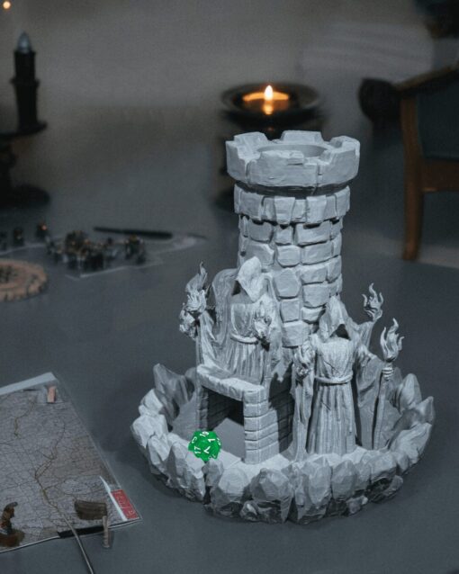 Würfelturm verrückte Zaubrerer - Mad Wizard Dice Tower