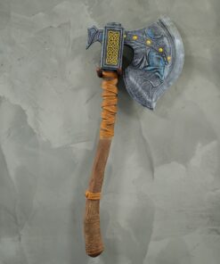 Wikinger Kampfaxt als Bausatz zum selber DIY bauen und bemalen - Perfekt als Geschenk oder für Cosplay