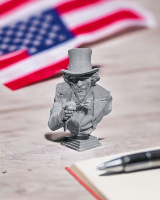 Uncle Sam Statue - Dekorationsartikel Büste von Onkel Sam