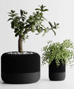Luxuriöse HomePod-inspirierte Vase - Pflanzgefäß für modernes Design