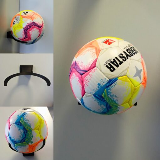 Wand-Fußball-Halter _ Display für Sammlerstücke _ Ständer für Ball und Bälle